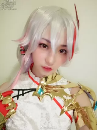 符华 炽翎-[沧霁桔梗]微博图